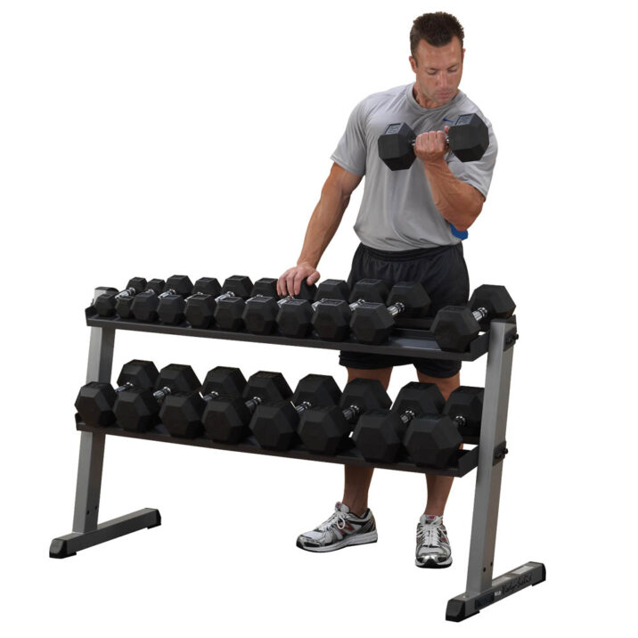 Body-Solid GDR60 Pro Dumbbell Rack