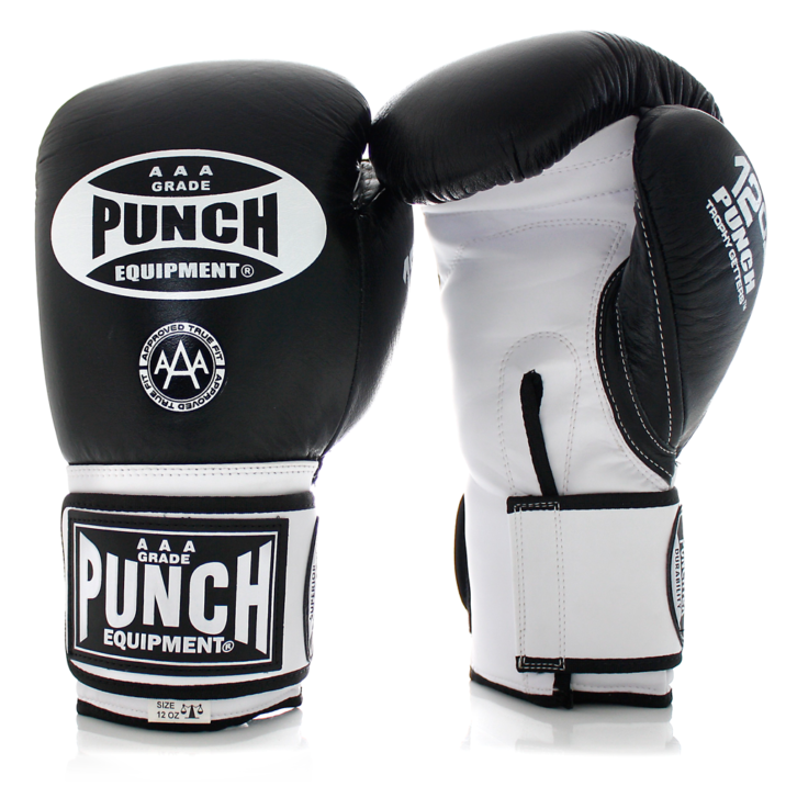 black TROPHY GETTERS® COMMERCIAL BOXING GLOVES