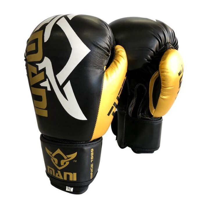 BLACK & GOLD TUFFX BOXING GLOVES