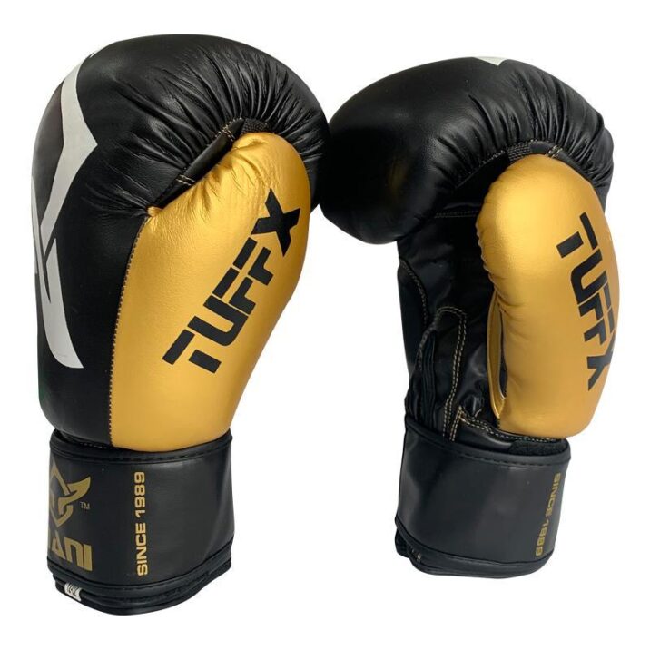 TUFFX BLACK  GOLD TUFFX BOXING GLOVES