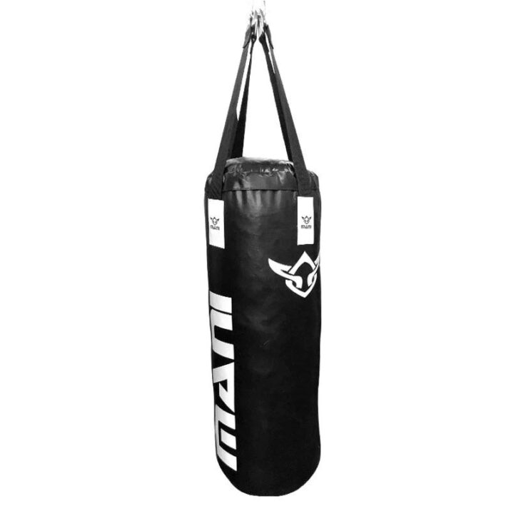 BLACK HEAVY DUTY 3FT FILLED PUNCHING BAGS