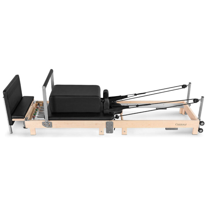 Lifespan Fitness Contour Folding Wooden Reformer Pilates Bed Set - Image 3