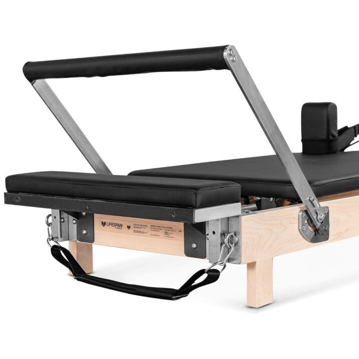 Lifespan Fitness Contour Folding Wooden Reformer Pilates Bed Set - Image 10