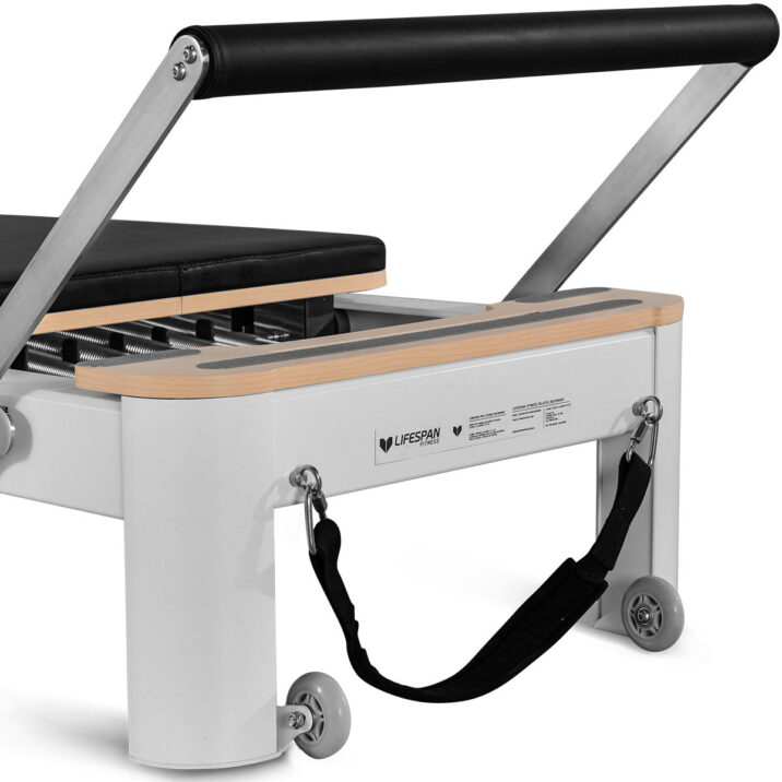 Lifespan Fitness Contour Pro Studio Aluminium Reformer Pilates Bed Set - Image 6