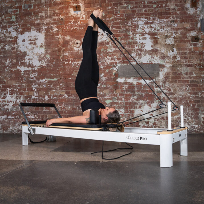 Lifespan Fitness Contour Pro Studio Aluminium Reformer Pilates Bed Set - Image 8