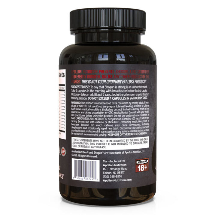 SHOGUN - UNDEFEATED THERMOGENIC FAT DESTROYER - Image 2