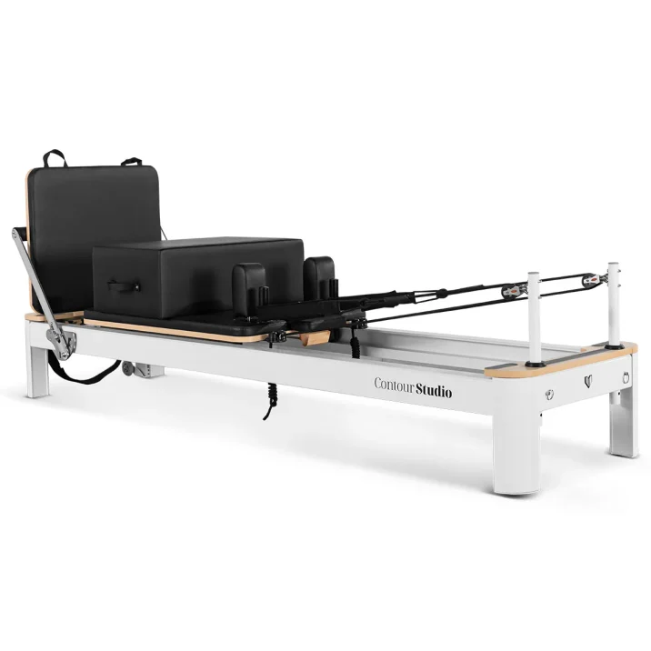 Lifespan Fitness Contour Studio Commercial Pilates Reformer Bed Set