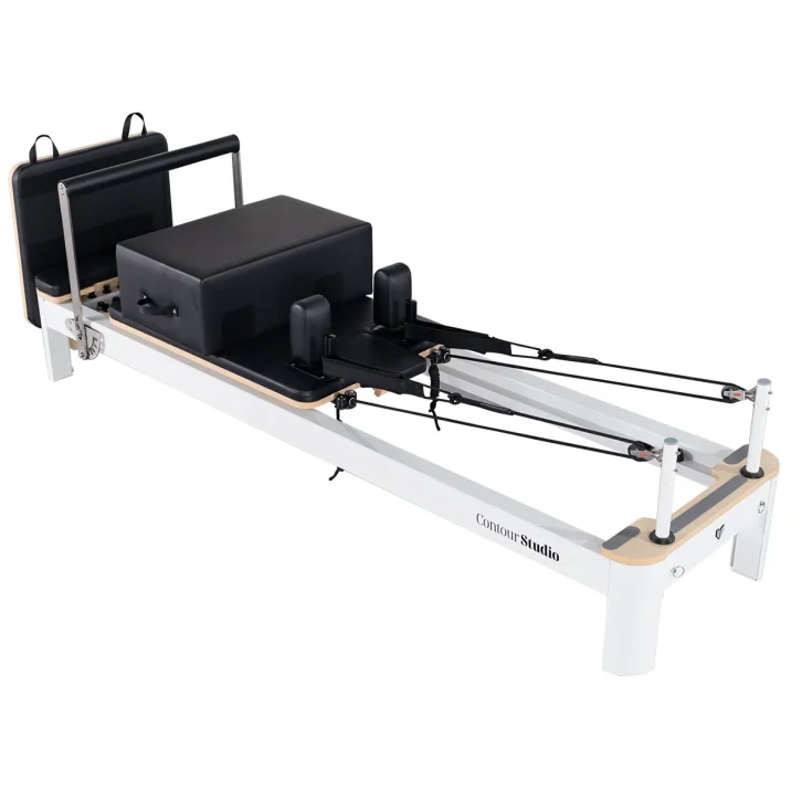 Lifespan Fitness Contour Studio Commercial Pilates Reformer Bed Set - Image 7